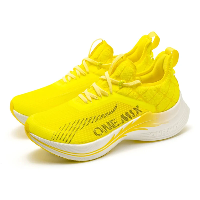 (image for) ONEMIX Professional Carbon Plate Running Shoes Ultra Responsive Foam Stable Support Shock-relief Ultra-light Rebound Sports Sneakers for Competition Training Urban Long-distance Racing Joy